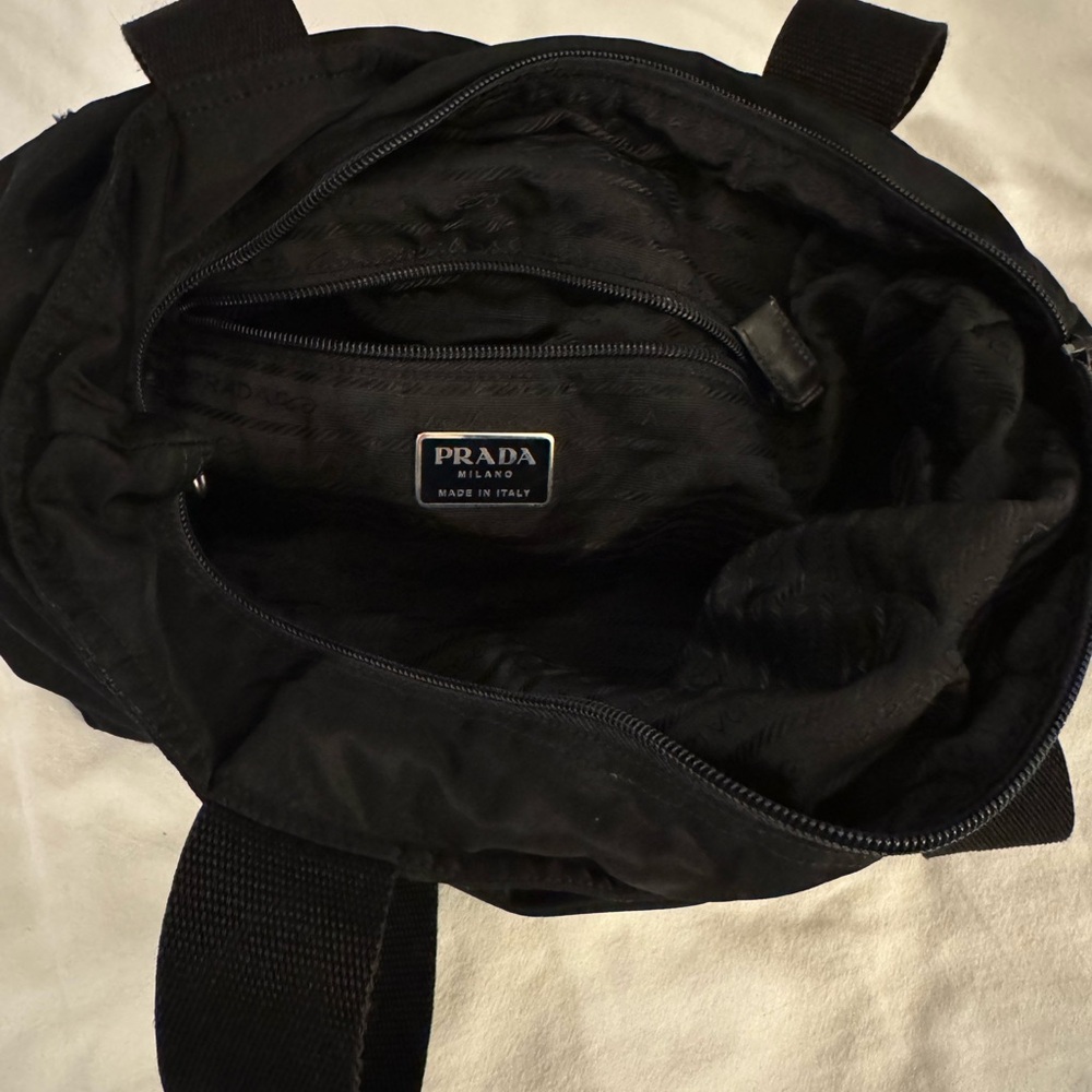 Prada Tessuto Black Nylon Tote Bag - Picture 4 of 4